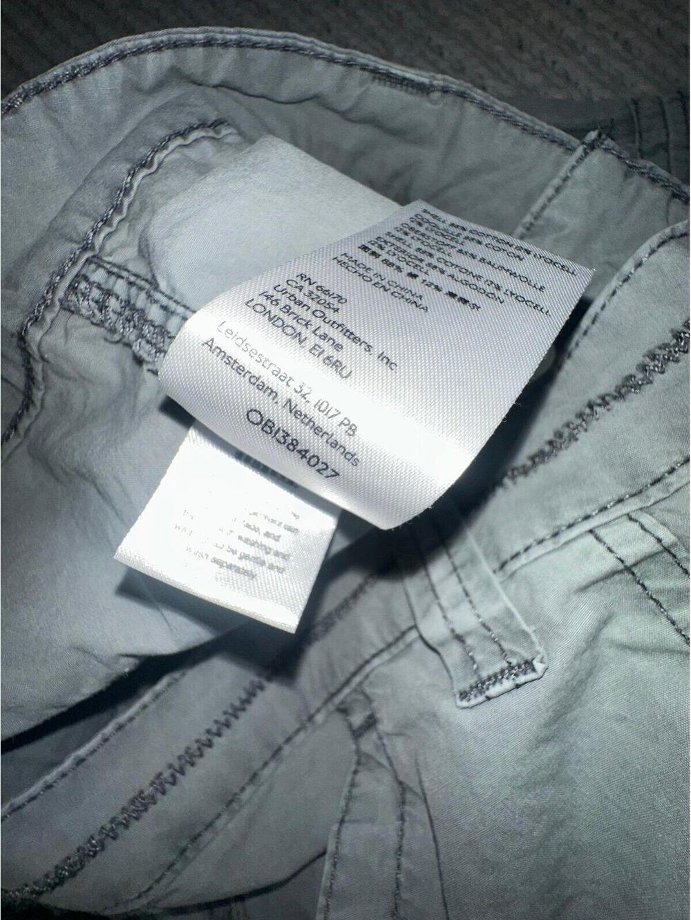 Pilcro Anthropologie Gray Cargo Lightweight Utility Pants Cargo Women’s 30 - Picture 5 of 6